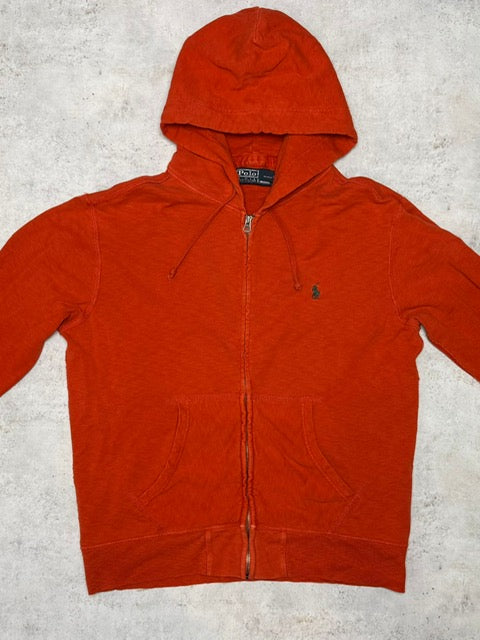Polo Zipper Rot