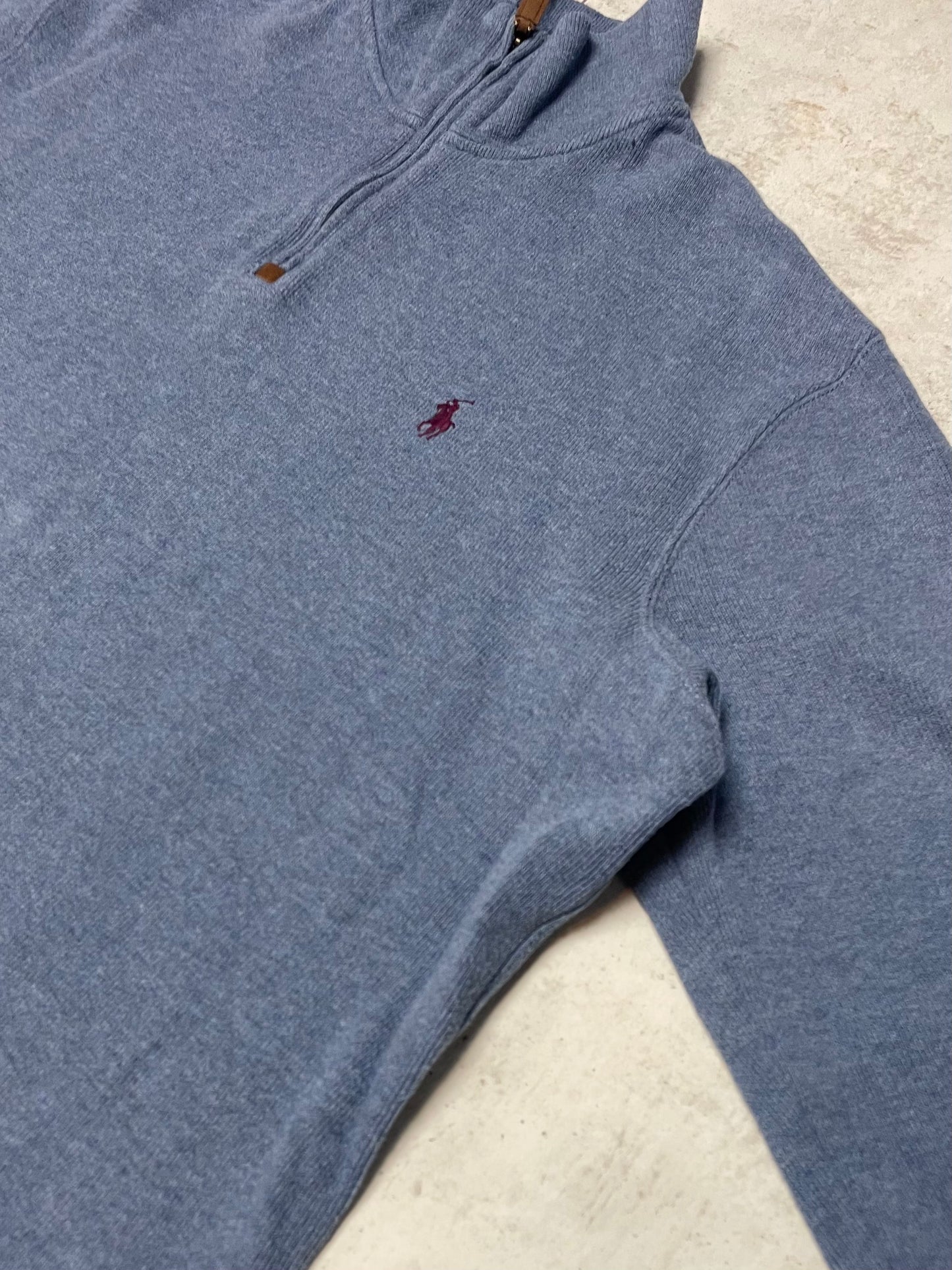 Ralph Lauren Quarter-Zip Blau L