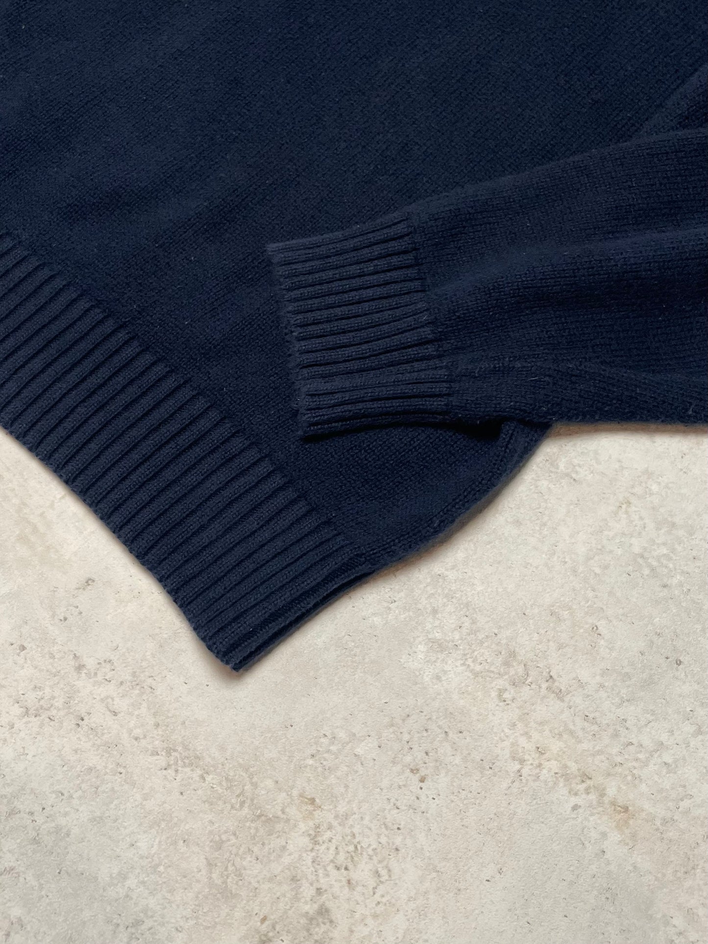 Ralph Lauren Quarter-Zip Dunkelblau L