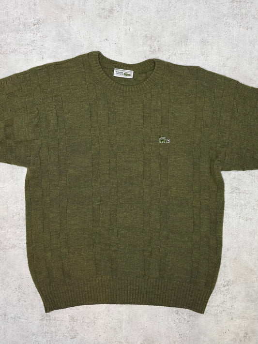 Lacoste Rundhalspullover Grün L
