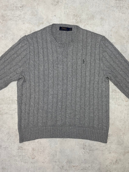 Ralph Lauren Rundhalspullover Grau M