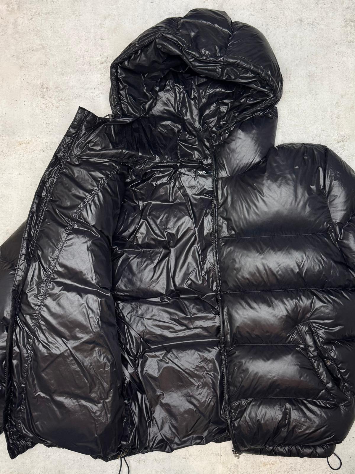 Zara Jacke Schwarz