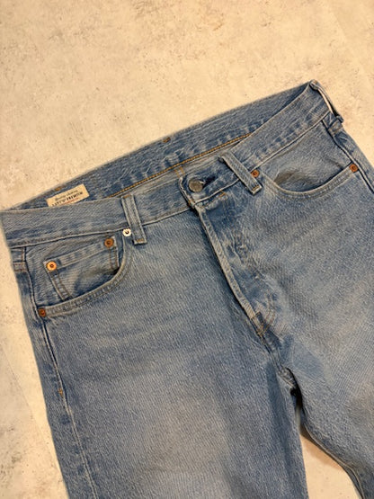 Levis 501 Hellblau