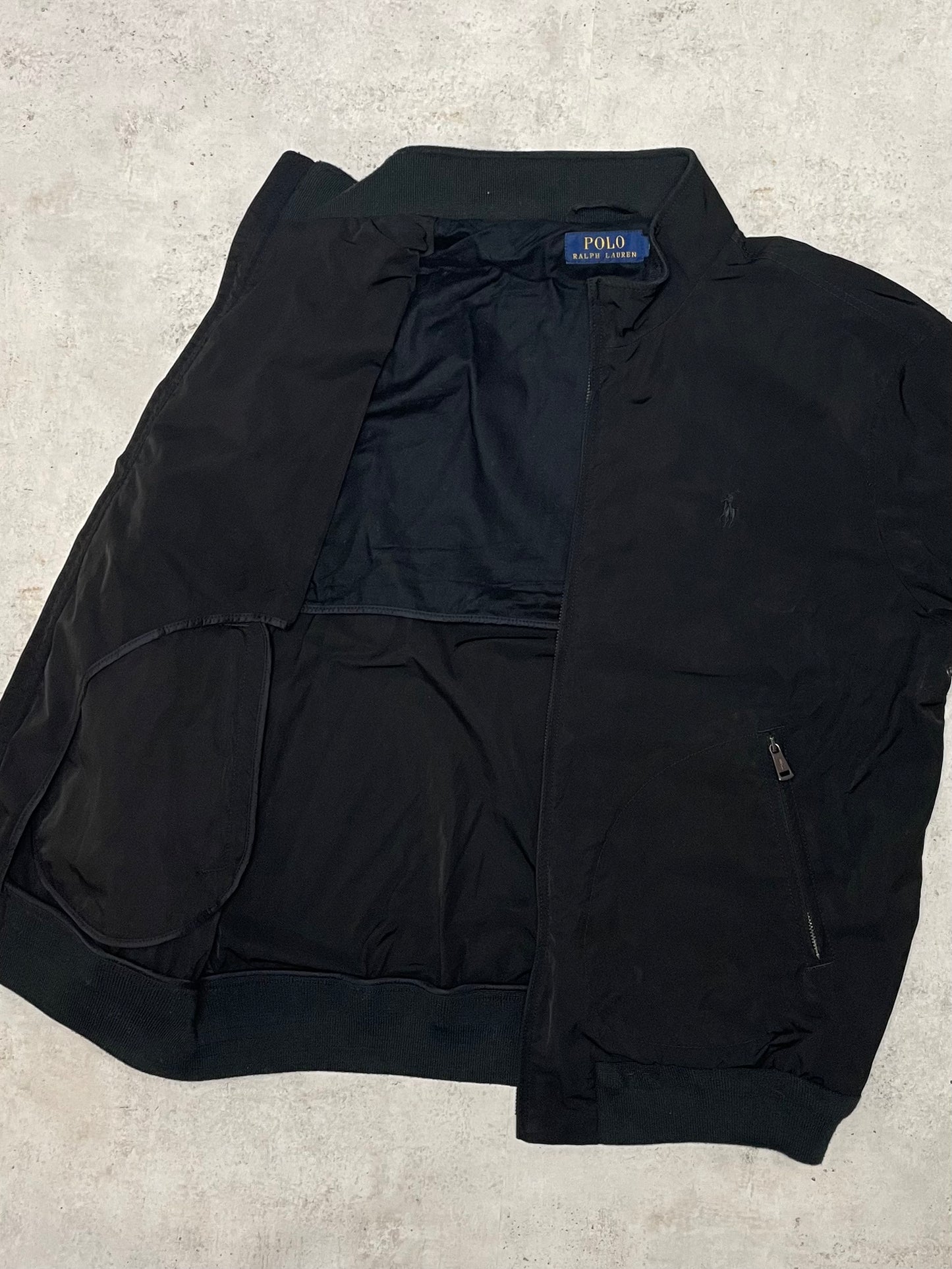 Ralph Lauren Harrington Jacke Schwarz L