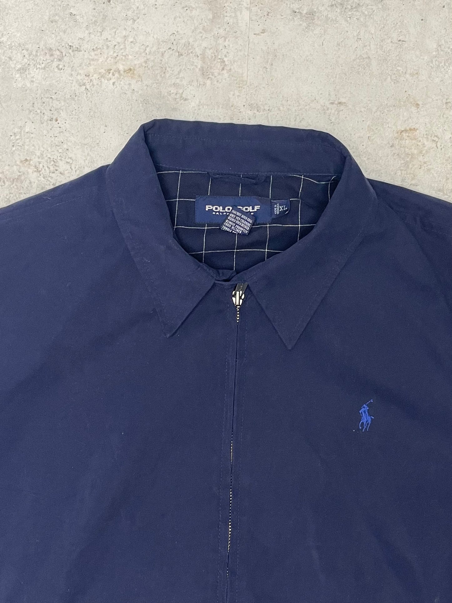 Ralph Lauren Harrington Jacke Golf Wachovia Championship Dunkelblau XL