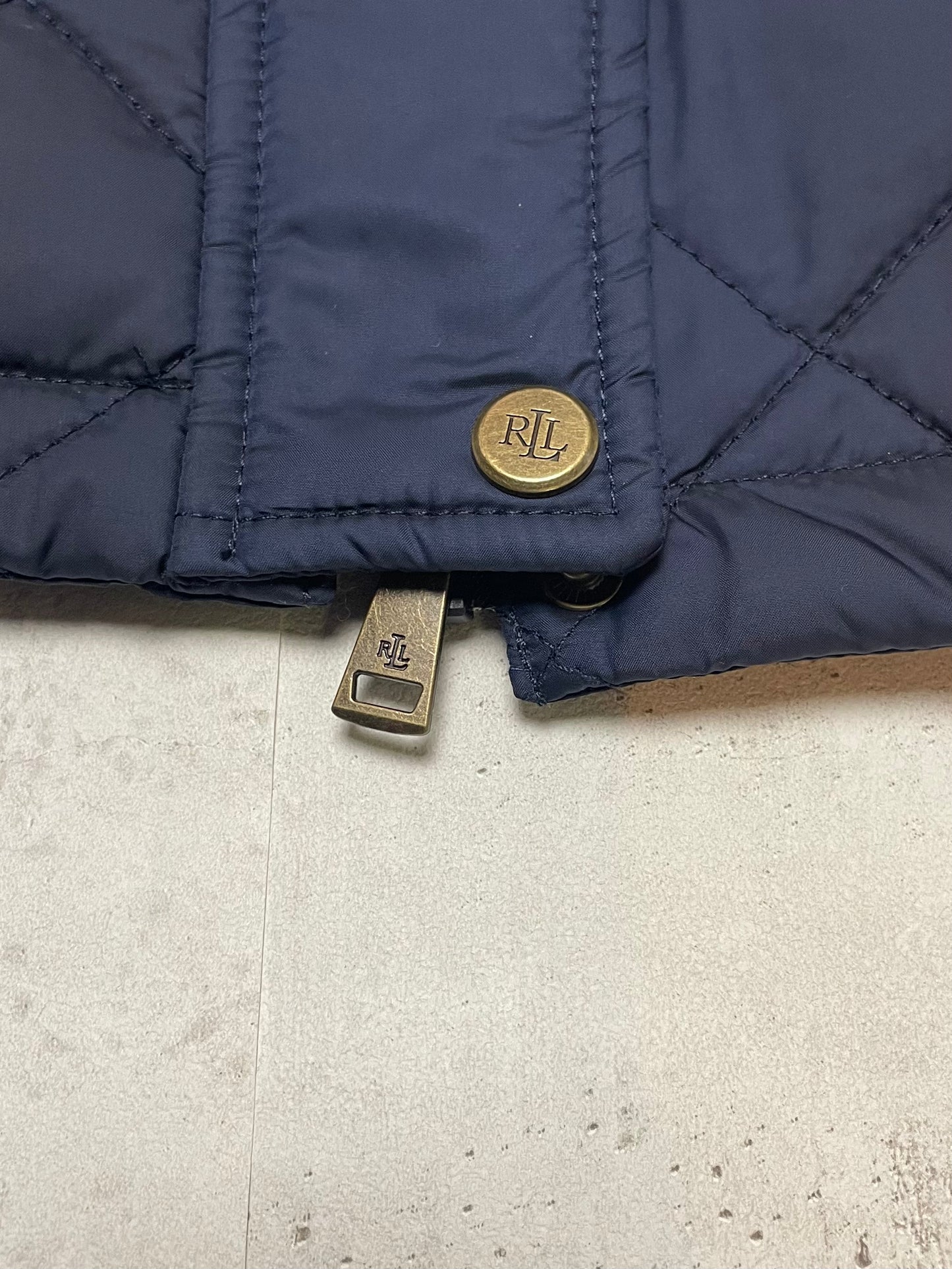 Ralph Lauren Steppweste Dunkelblau L