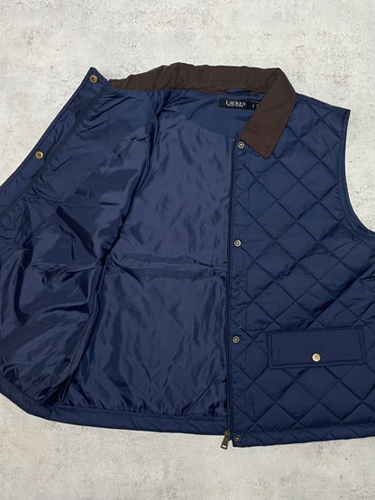 Ralph Lauren Steppweste Dunkelblau L