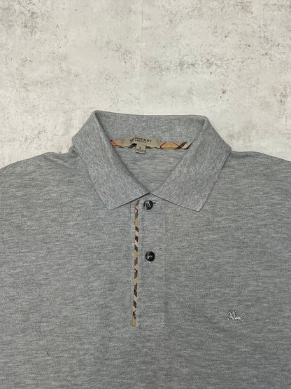 Burberry Poloshirt Kurz Grau L