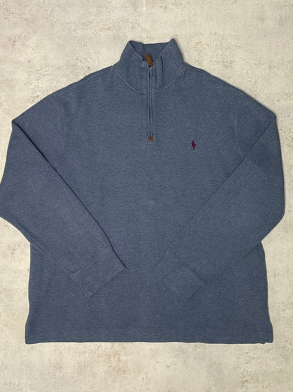 Ralph Lauren Quarter-Zip Blau L