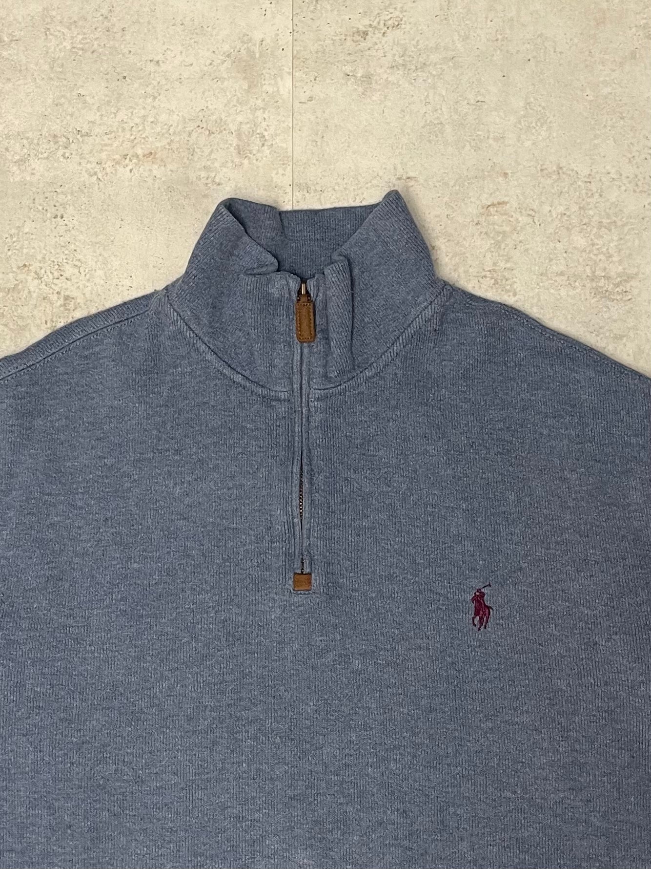 Ralph Lauren Quarter-Zip Blau L