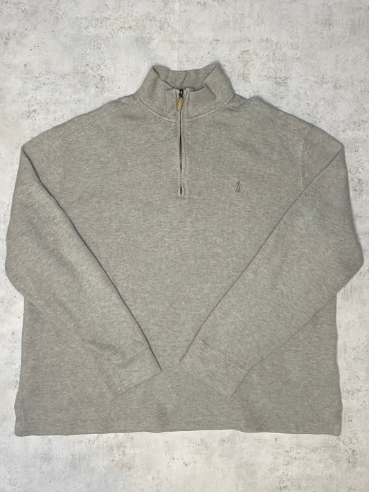 Ralph Lauren Quarter-Zip Beige L