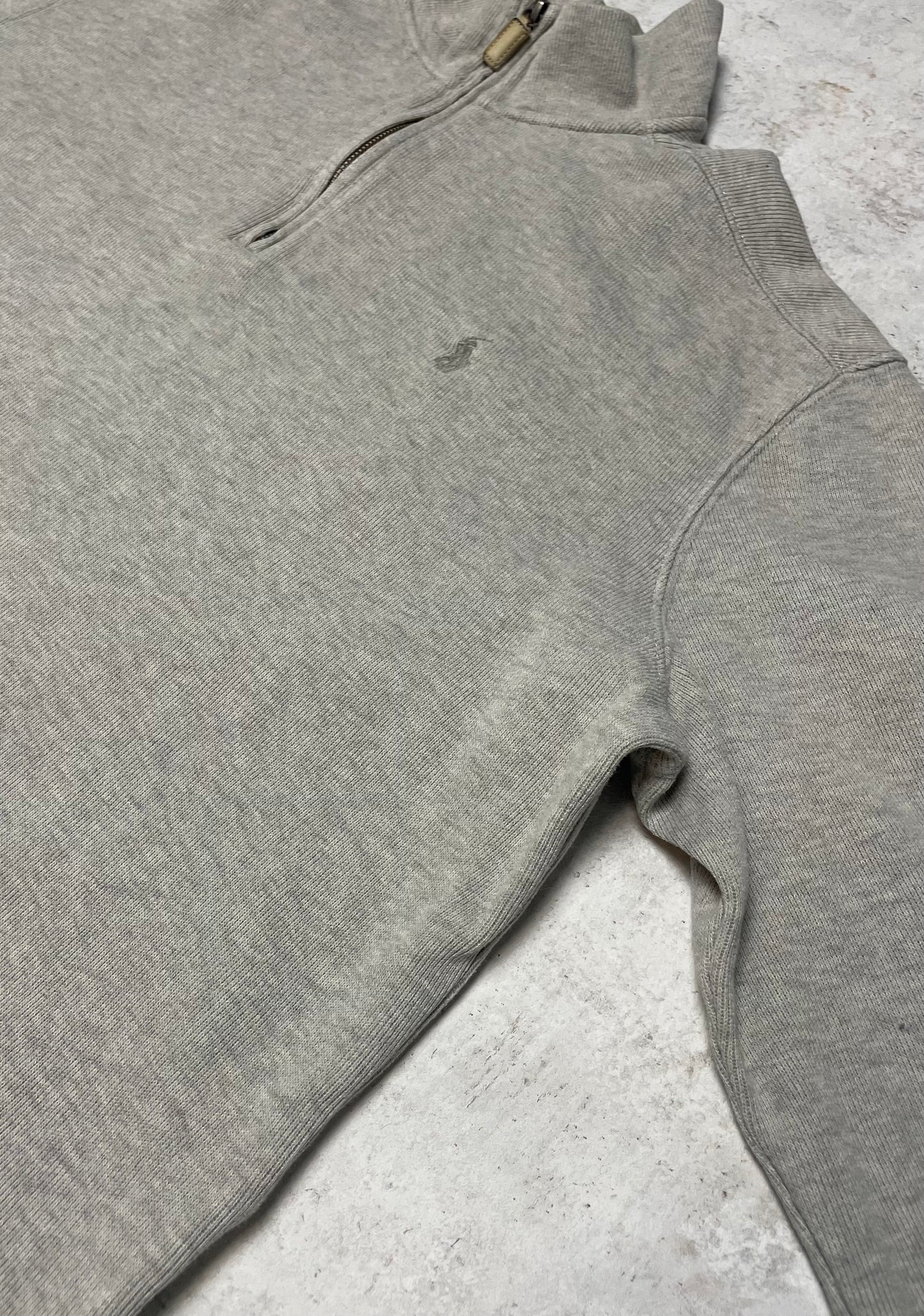 Ralph Lauren Quarter-Zip Beige L