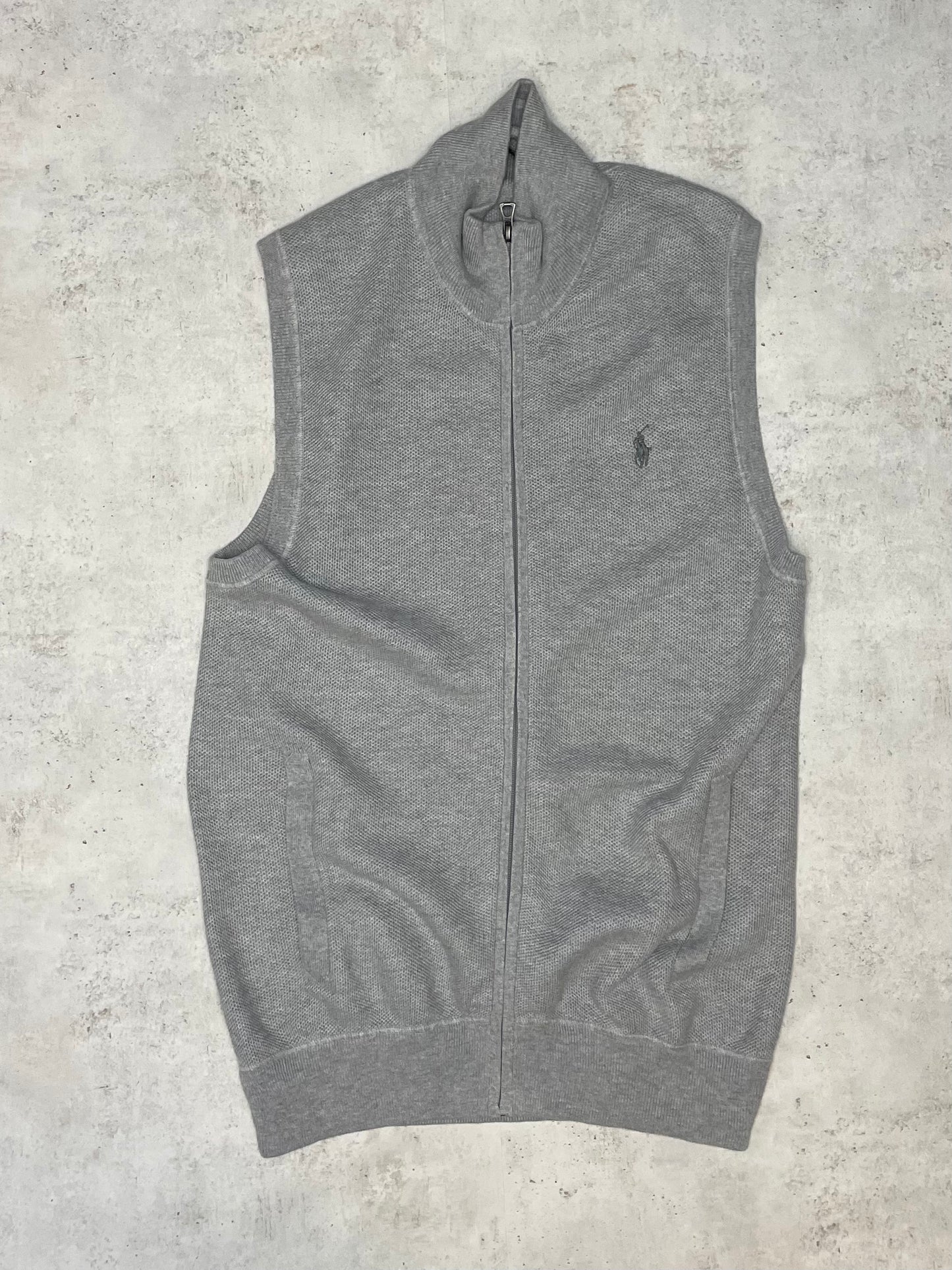 Ralph Lauren Strickweste Grau S