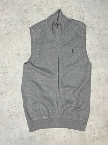Ralph Lauren Strickweste Grau S
