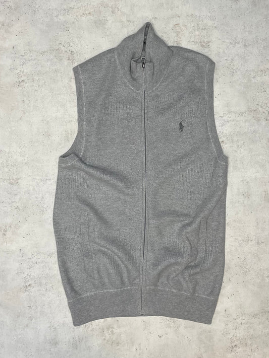 Ralph Lauren Strickweste Grau S