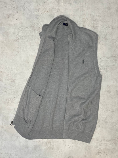 Ralph Lauren Strickweste Grau S