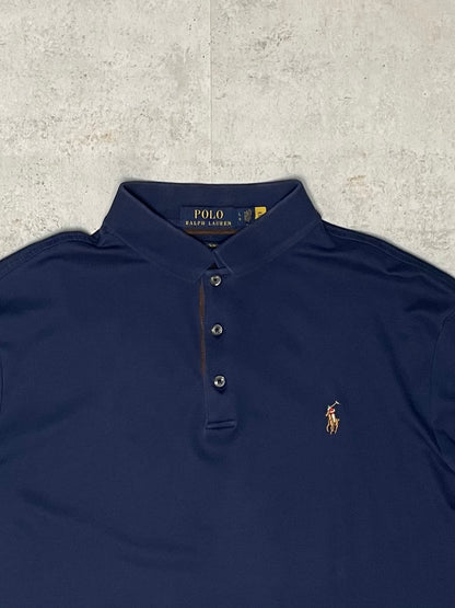 Ralph Lauren Poloshirt Lang Dunkelblau L