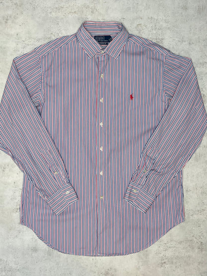Ralph Lauren Hemd Blau/Rot/Weiß L