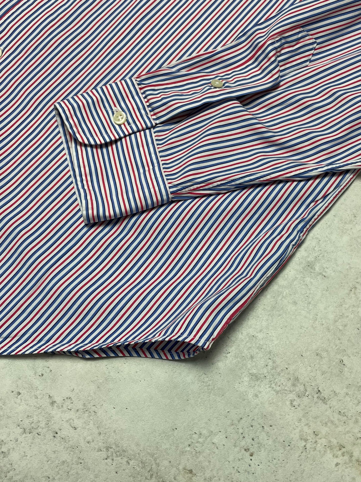 Ralph Lauren Hemd Blau/Rot/Weiß L