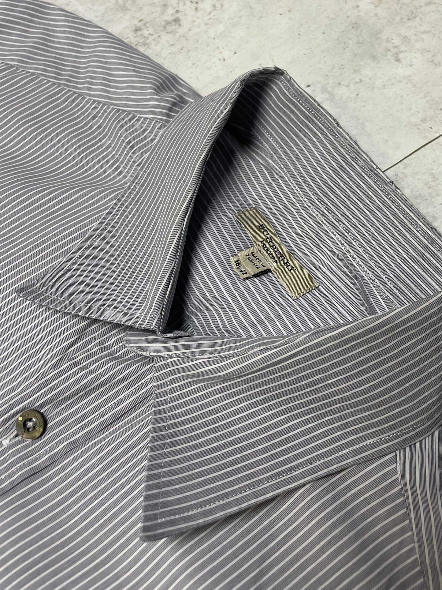 Burberry Hemd Grau L