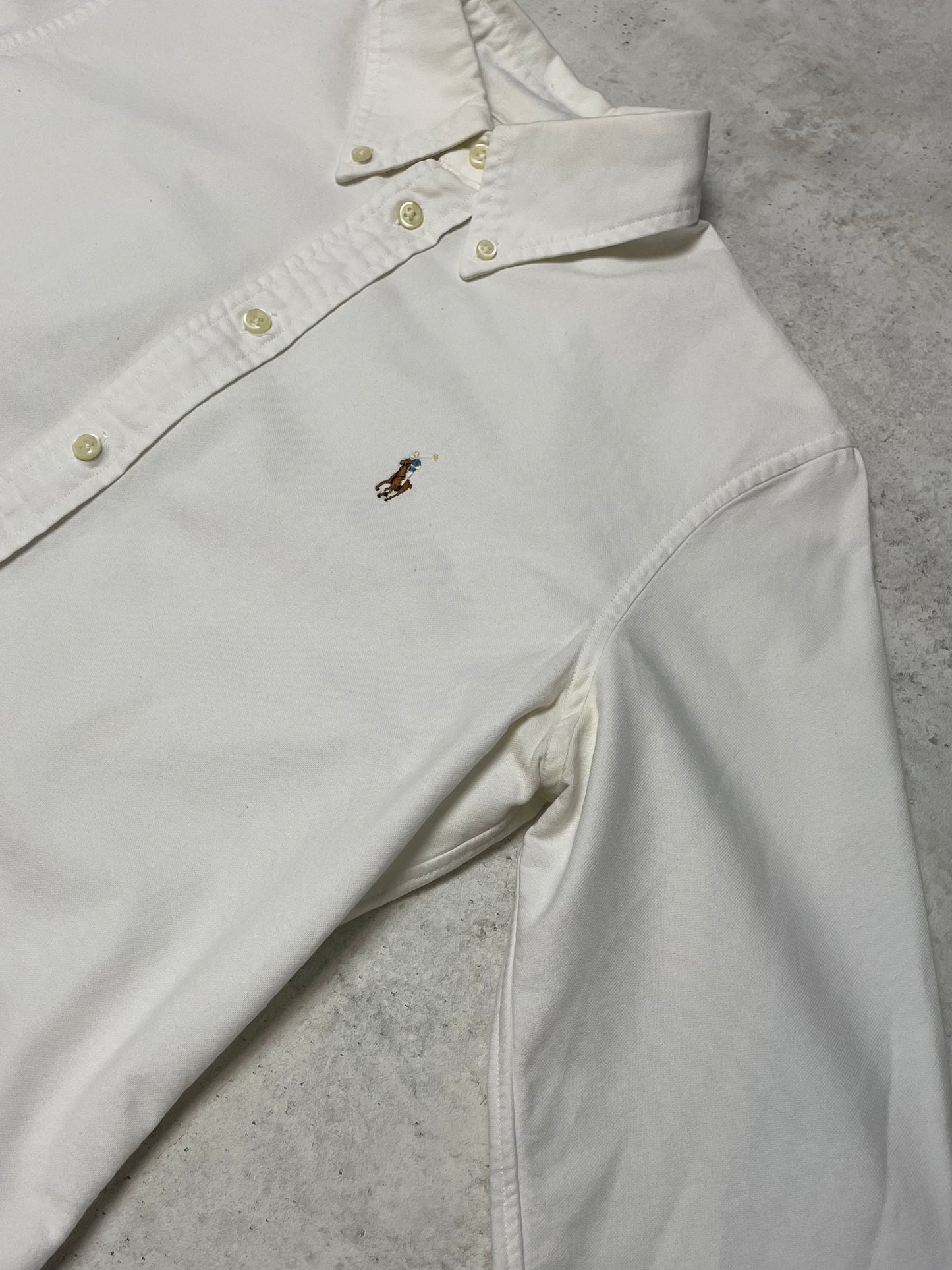 Ralph Lauren Bluse Weiß S