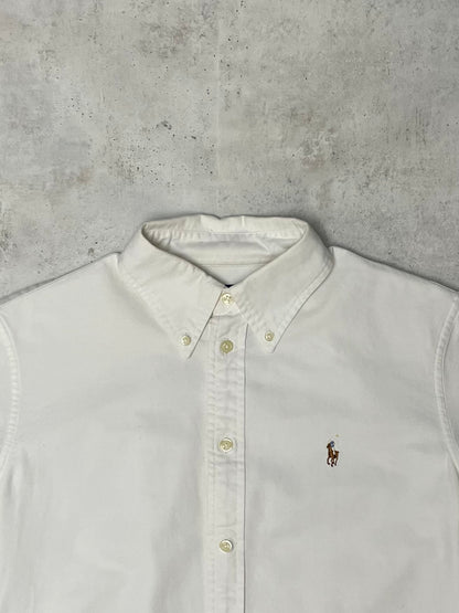 Ralph Lauren Bluse Weiß S