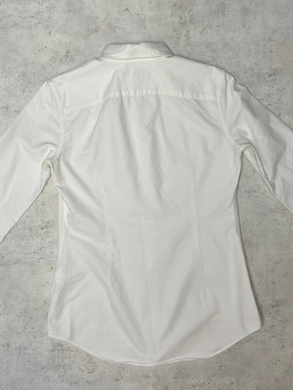 Ralph Lauren Bluse Weiß S