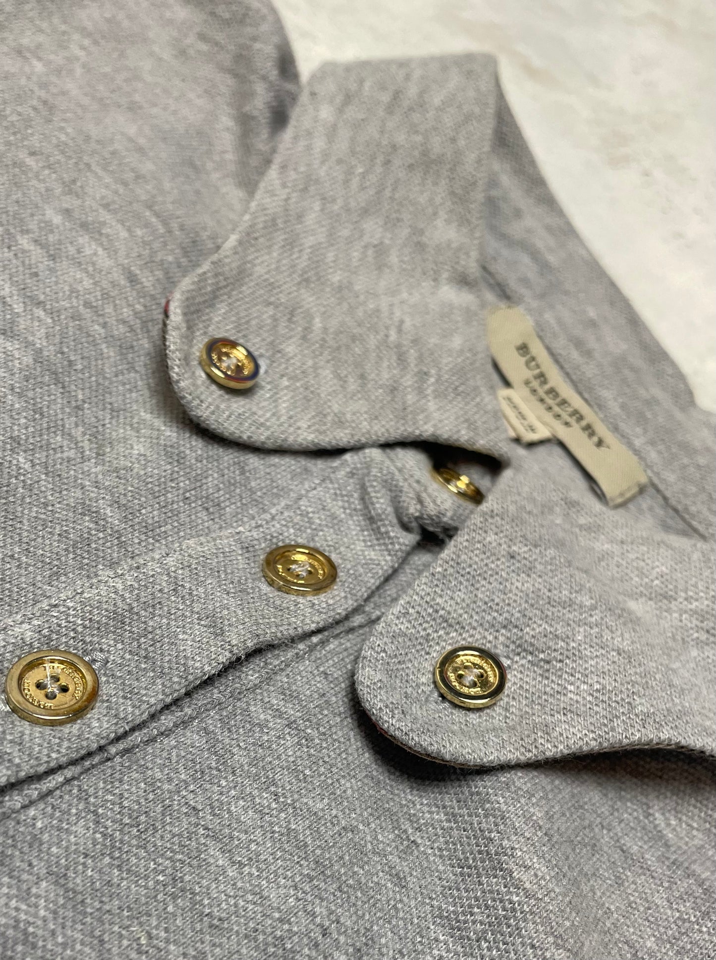 Burberry Bluse Grau XS