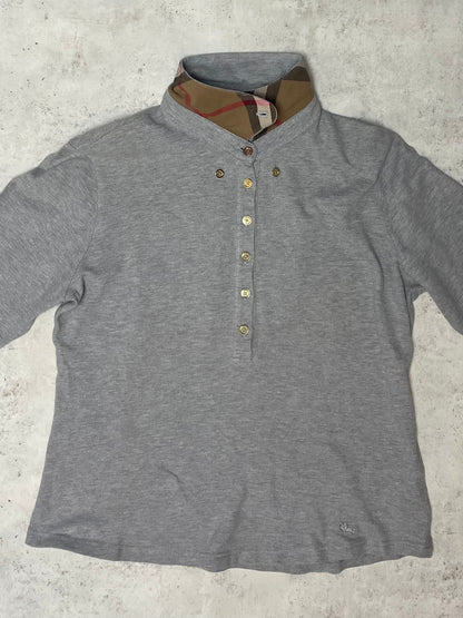 Burberry Bluse Grau XS