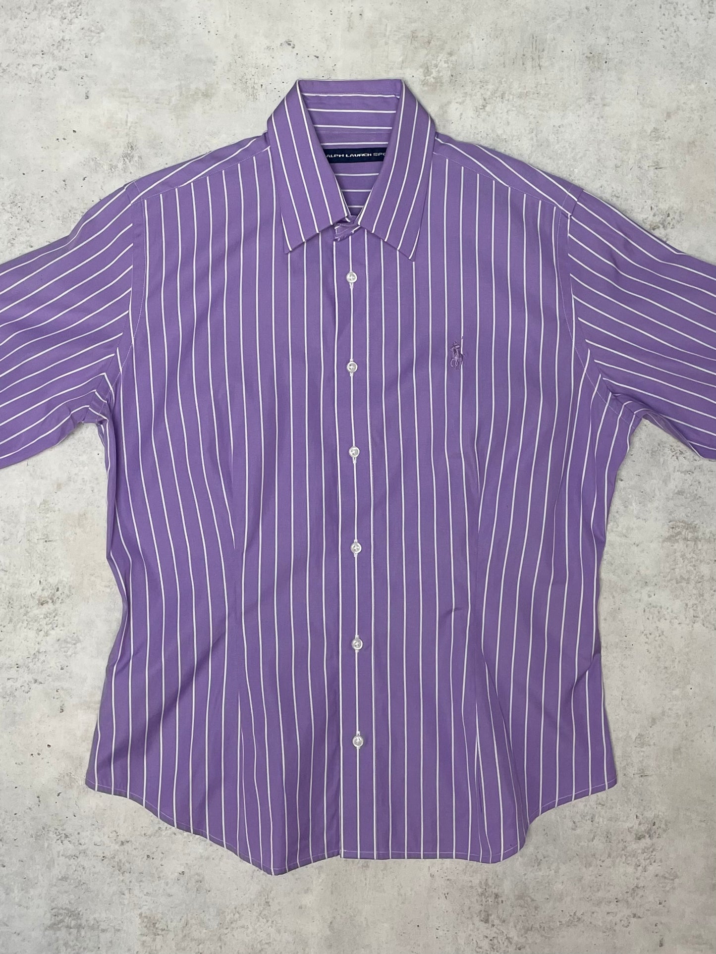 Ralph Lauren Bluse Kurzarm Lila M