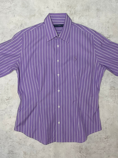 Ralph Lauren Bluse Kurzarm Lila M