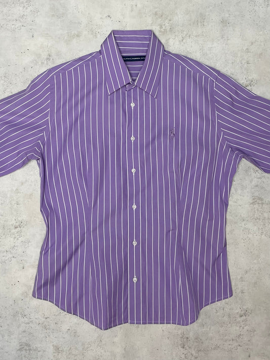 Ralph Lauren Bluse Kurzarm Lila M