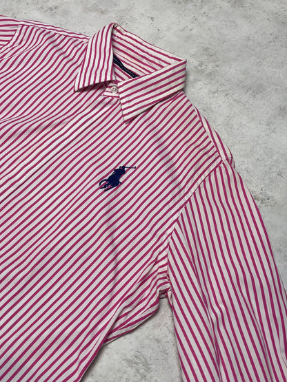 Ralph Lauren Bluse  Pink/Weiß M
