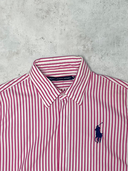 Ralph Lauren Bluse  Pink/Weiß M