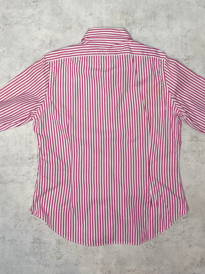 Ralph Lauren Bluse  Pink/Weiß M