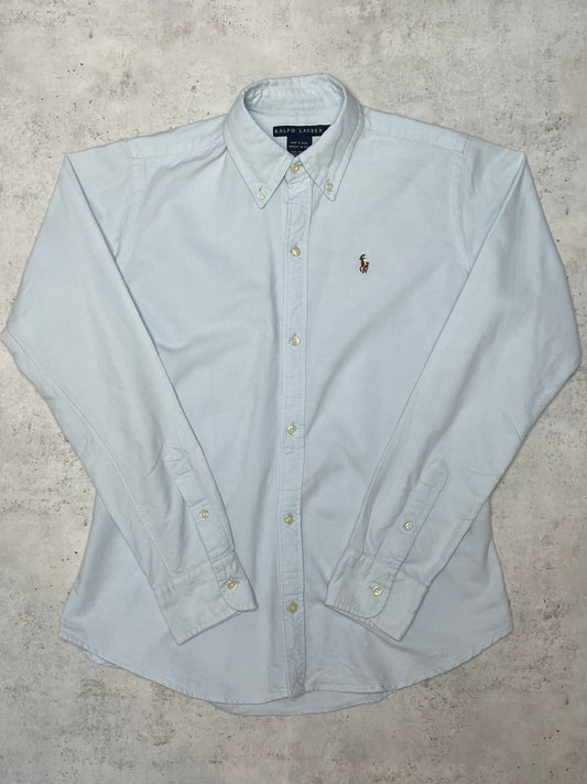 Ralph Lauren Bluse Hellblau S