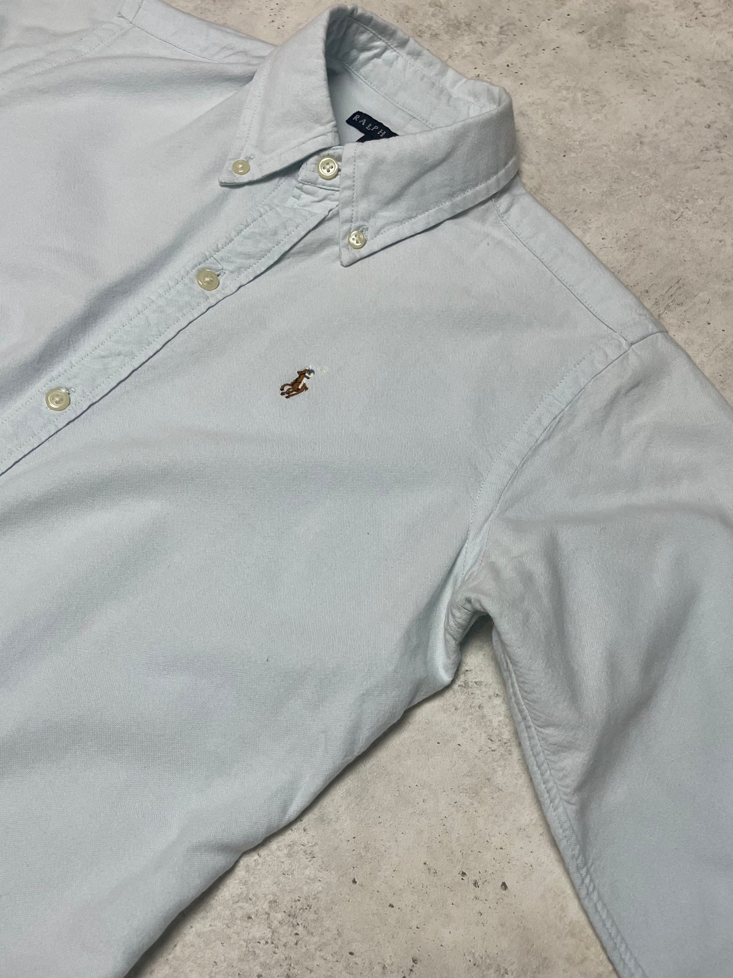 Ralph Lauren Bluse Hellblau S