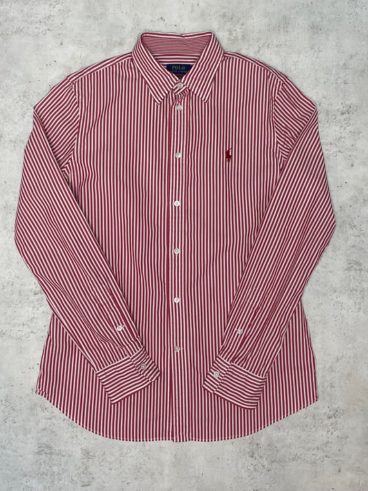 Ralph Lauren Bluse Rot/Weiß M
