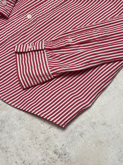 Ralph Lauren Bluse Rot/Weiß M