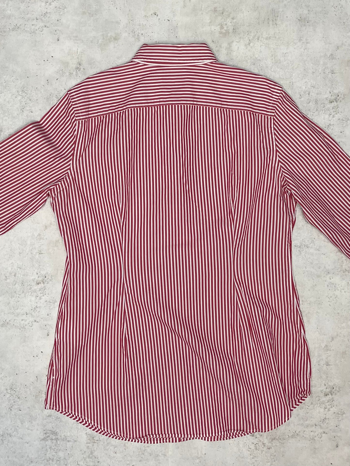 Ralph Lauren Bluse Rot/Weiß M