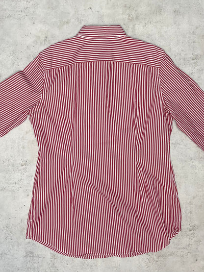 Ralph Lauren Bluse Rot/Weiß M
