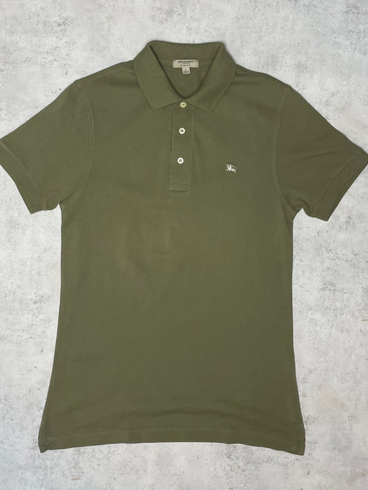 Burberry Poloshirt Kurz Khaki M