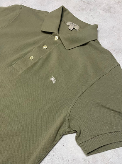 Burberry Poloshirt Kurz Khaki M
