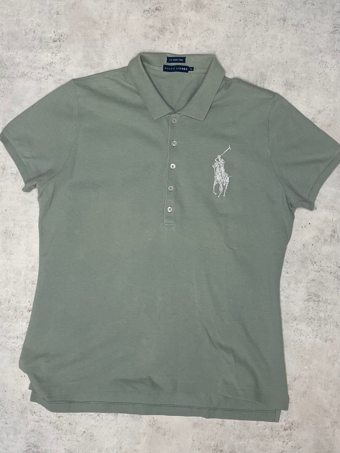 Ralph Lauren Poloshirt Kurz Big Pony Khaki L