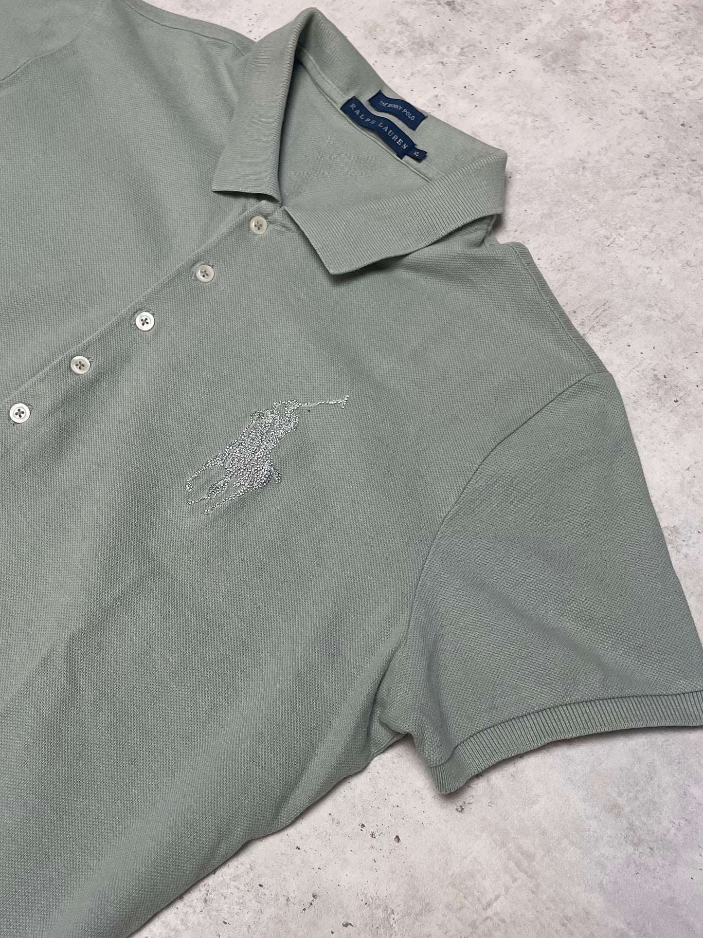 Ralph Lauren Poloshirt Kurz Big Pony Khaki L