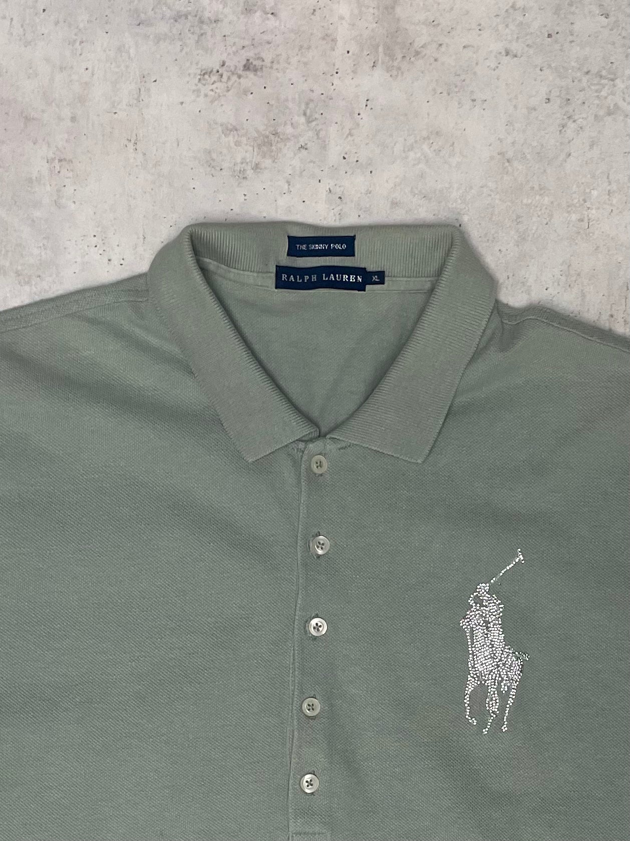 Ralph Lauren Poloshirt Kurz Big Pony Khaki L
