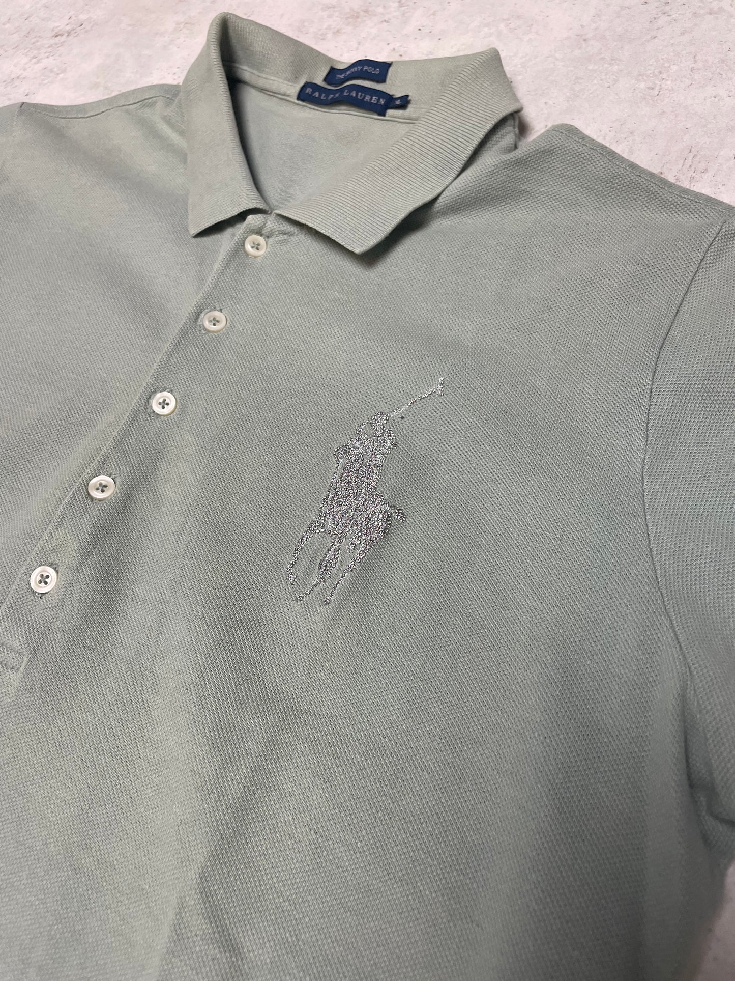Ralph Lauren Poloshirt Kurz Big Pony Khaki L