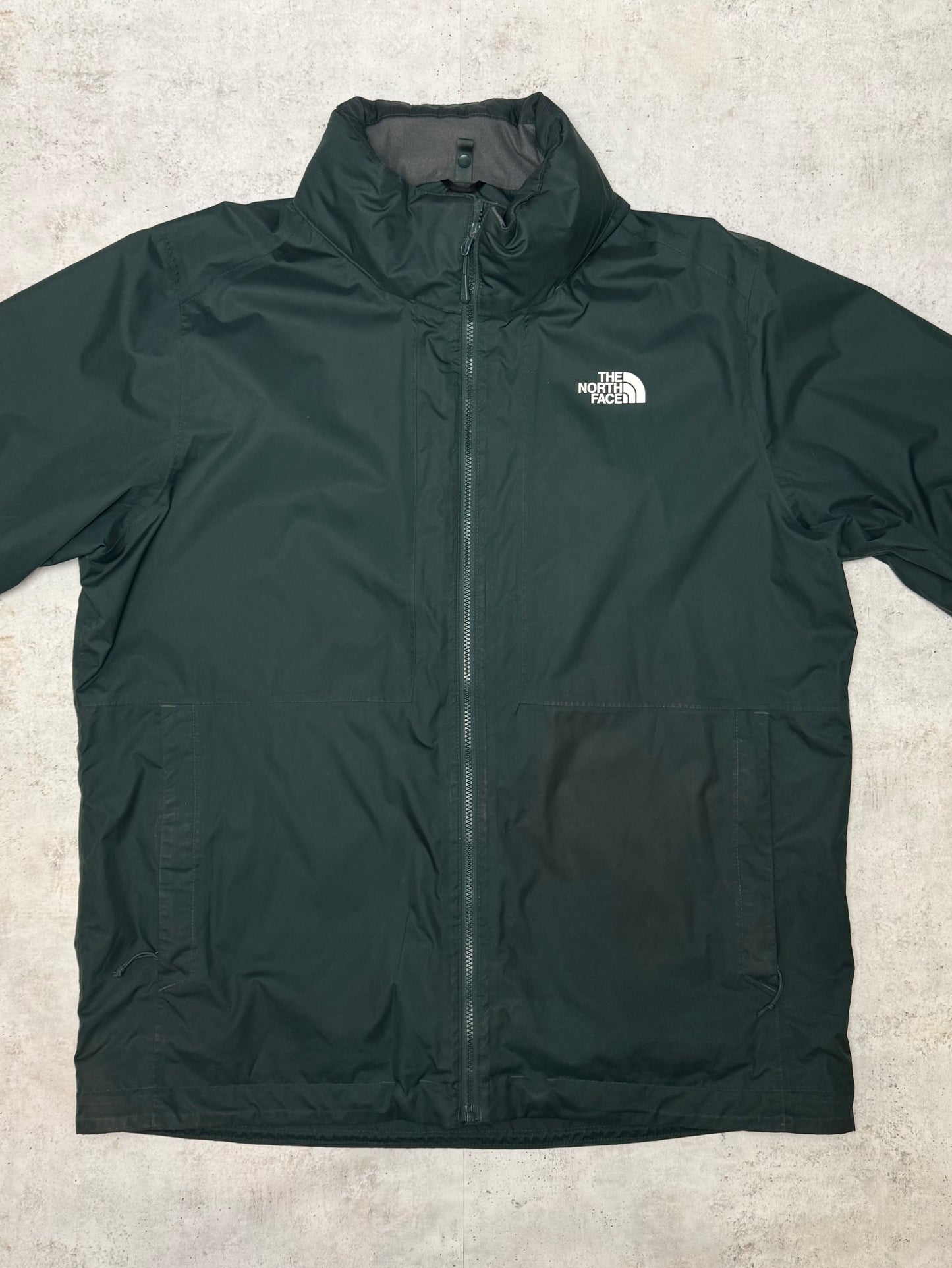 The North Face Regenjacke Dunkelgrün XL