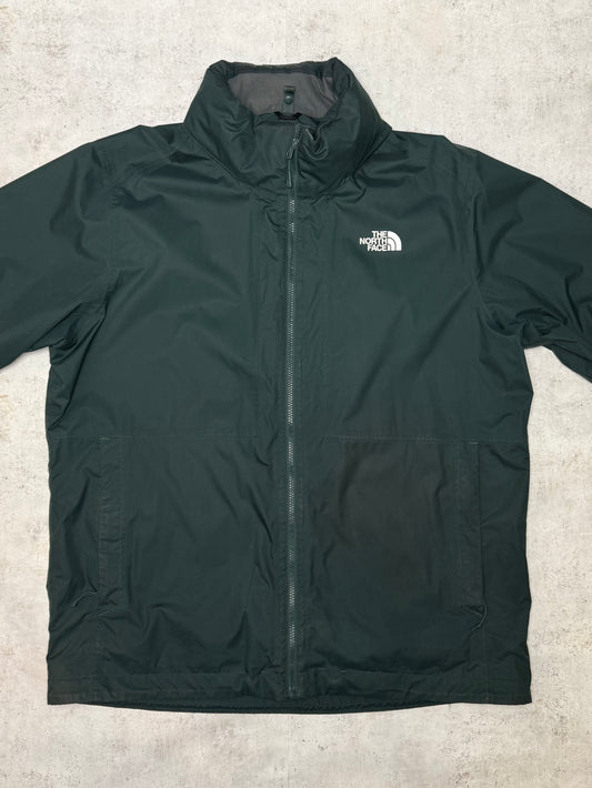 The North Face Regenjacke Dunkelgrün XL