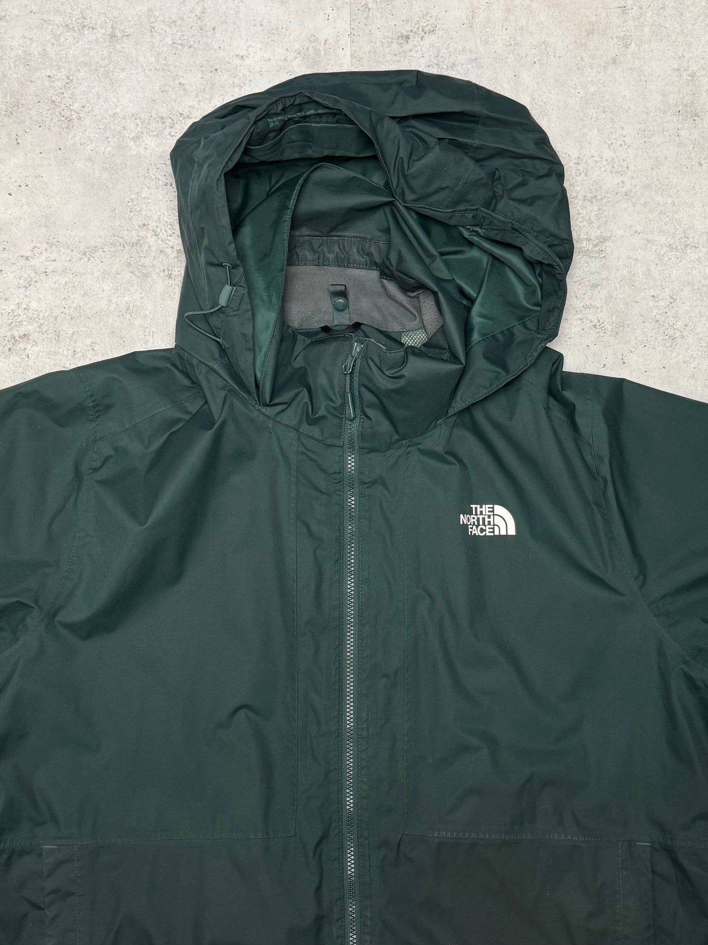 The North Face Regenjacke Dunkelgrün XL